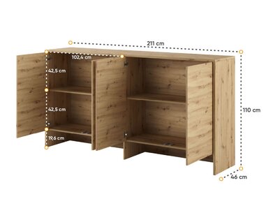 Nadstavec postele Monterasso Nadstavec postele Monterasso