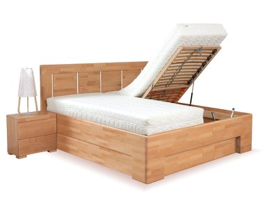 Manželská postel s úložným prostorem z masivu SOFIA F111/F139 180x200cm, masiv buk Manželská postel s úložným prostorem z masivu SOFIA F111/F139 180x200cm, masiv buk