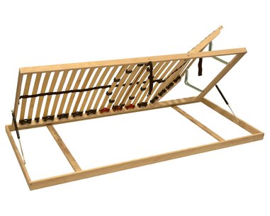 Vyklápěcí polohovací rošt DOUBLE BVH, boční výklop, 120x200,  pravý Vyklápěcí polohovací rošt DOUBLE BVH, boční výklop, 120x200,  pravý