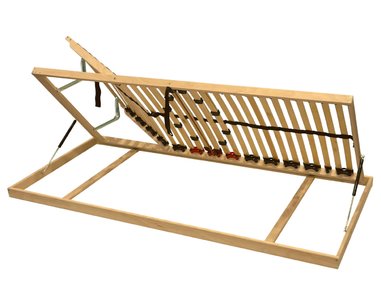 Vyklápěcí polohovací rošt DOUBLE BVH, boční výklop, 120x200, levý Vyklápěcí polohovací rošt DOUBLE BVH, boční výklop, 120x200, levý