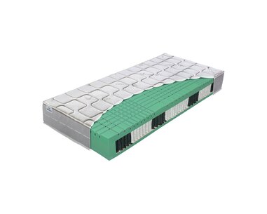 Středně tvrdá matrace ALOE BIO-EX, 25cm, 140kg, taštičková matrace  Středně tvrdá matrace ALOE BIO-EX, 25cm, 140kg, taštičková matrace