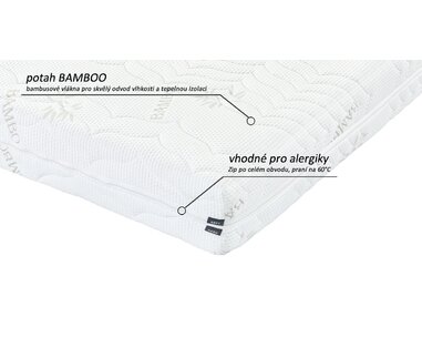 matrace VISCO Bamboo - potah matrace VISCO Bamboo - potah