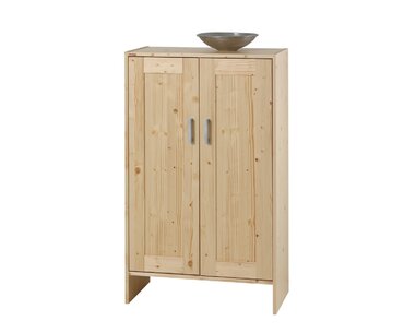 Komoda Sendy 164/165 - dvířková, masiv smrk Komoda Sendy 164/165 - dvířková, masiv smrk