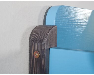 Dětská patrová postel se zábranou a úložným prostorem NATY2, masiv borovice Dětská patrová postel se zábranou a úložným prostorem NATY2, masiv borovice