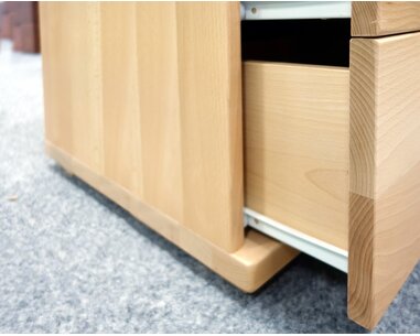 Komoda 3 zásuvková, masiv buk Komoda 3 zásuvková, masiv buk