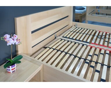 Zvýšená postel z masivu Matěj, 160x200, 180x200, masiv buk Zvýšená postel z masivu Matěj, 160x200, 180x200, masiv buk