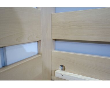 Zvýšená postel Valentin-Levá, 120x200 cm, masiv buk Zvýšená postel Valentin-Levá, 120x200 cm, masiv buk