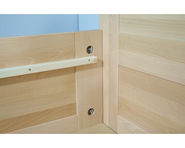 Vysoká postel s úložným prostorem Floria, 160x200, 180x200, masiv buk Vysoká postel s úložným prostorem Floria, 160x200, 180x200, masiv buk