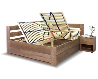 Design úložné postele Valentin - rošty Design úložné postele Valentin - rošty