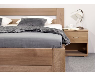 Detail - dvoulůžko s úložným prostorem Valentin Detail - dvoulůžko s úložným prostorem Valentin