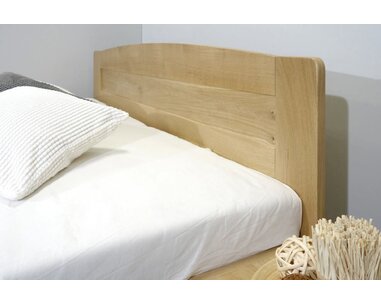 Postel jednolůžko s úložným prostorem Justina, masiv dub, 120x200 Postel jednolůžko s úložným prostorem Justina, masiv dub, 120x200