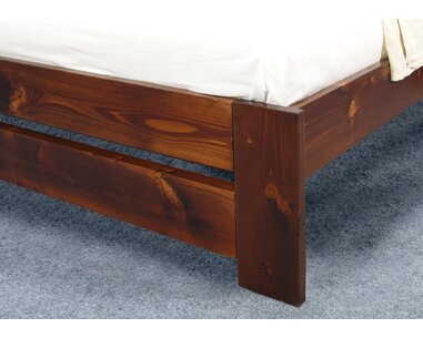 Jednolůžková postel s roštem Berni, 120x200, 140x200, masiv smrk Jednolůžková postel s roštem Berni, 120x200, 140x200, masiv smrk