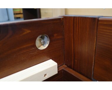 Zvýšená postel z masivu Valentin, 120x200 cm - Levá Zvýšená postel z masivu Valentin, 120x200 cm - Levá