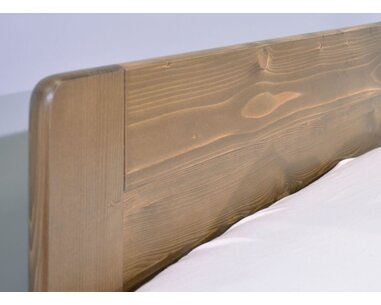 Jednolůžková postel Mark, 140x200, masiv smrk Jednolůžková postel Mark, 140x200, masiv smrk