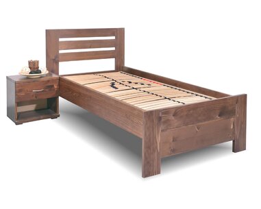 Zvýšená postel z masivu Rita, 80x200, 90x200, masiv smrk Zvýšená postel z masivu Rita, 80x200, 90x200, masiv smrk