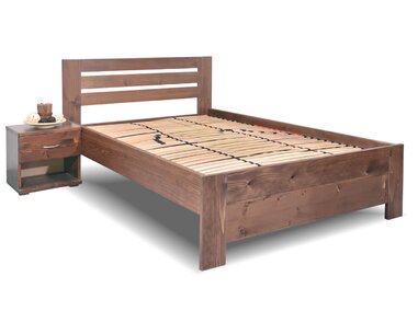 Zvýšená postel z masivu Rita, 140x200, masiv smrk Zvýšená postel z masivu Rita, 140x200, masiv smrk