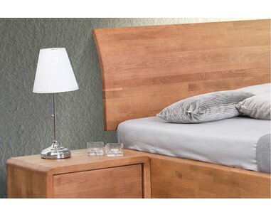 Manželská postel z masivu Fantazie F302, masiv buk Manželská postel z masivu Fantazie F302, masiv buk