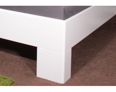 Manželská postel z masivu VAREZZA 5 senior 160x200, 180x200, masiv buk, bílá Manželská postel z masivu VAREZZA 5 senior 160x200, 180x200, masiv buk, bílá