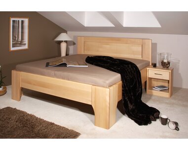 Manželská postel z masivu OLYMPIA 2. senior 160x200, 180x200, masiv buk Manželská postel z masivu OLYMPIA 2. senior 160x200, 180x200, masiv buk