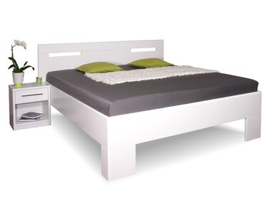 Zvýšená postel s úložným prostorem VAREZZA 5 senior 160x200, 180x200, masiv buk, bílá Zvýšená postel s úložným prostorem VAREZZA 5 senior 160x200, 180x200, masiv buk, bílá