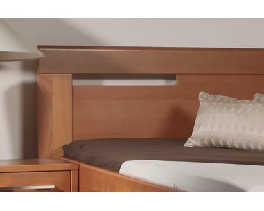 Zvýšená postel s úložným prostorem VAREZZA 5 senior 160x200, 180x200, masiv buk Zvýšená postel s úložným prostorem VAREZZA 5 senior 160x200, 180x200, masiv buk