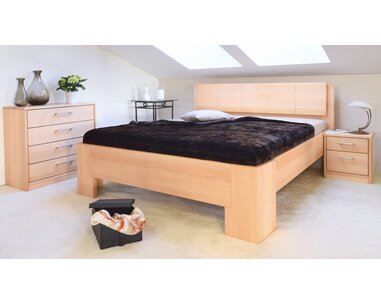 Manželská postel z masivu MANHATTAN 1, masiv buk Manželská postel z masivu MANHATTAN 1, masiv buk