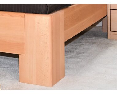 Manželská zvýšená postel z masivu HOLLYWOOD 2, masiv buk Manželská zvýšená postel z masivu HOLLYWOOD 2, masiv buk