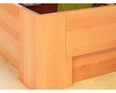 Manželská postel s úložným prostorem MANHATTAN 1. senior, masiv buk Manželská postel s úložným prostorem MANHATTAN 1. senior, masiv buk