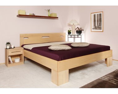 Manželská postel s úložným prostorem VAREZZA 6A 160x200, 180x200, masiv buk Manželská postel s úložným prostorem VAREZZA 6A 160x200, 180x200, masiv buk