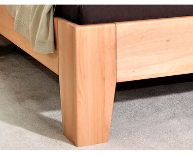 Dřevěná postel z masivu Kleopatra 1, 160x200, 180x200, masiv buk Dřevěná postel z masivu Kleopatra 1, 160x200, 180x200, masiv buk