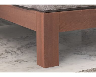 Detail nohy - postel z masivu X2 Detail nohy - postel z masivu X2