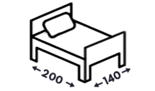 Postele s čely 140x200 Postele s čely 140x200