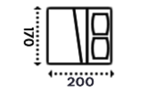 Rozkládací postele 170x200 Rozkládací postele 170x200