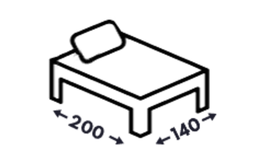 Válendy, postele bez čela 140x200 Válendy, postele bez čela 140x200