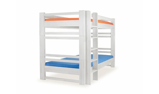 Bílé patrové postele a paladny Bílé patrové postele a paladny