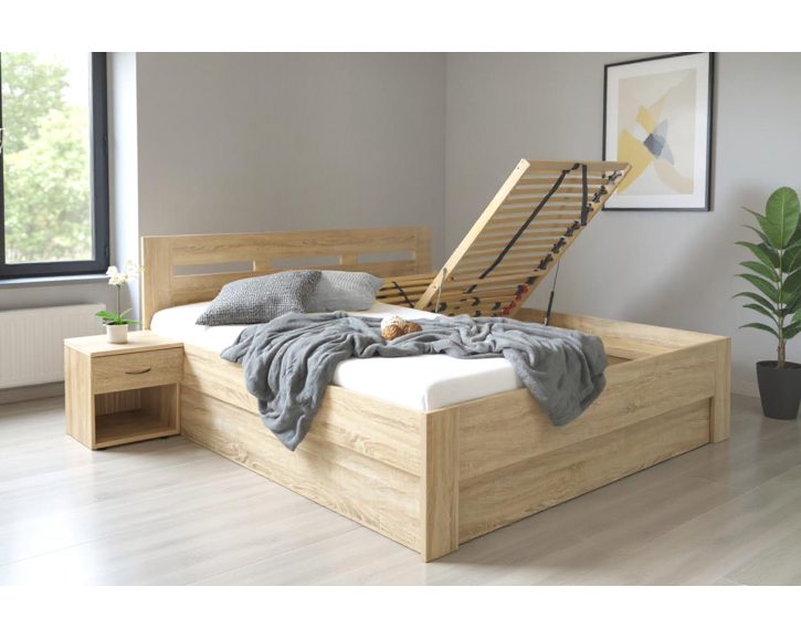 Manželská postel s úložným prostorem Pegas Manželská postel s úložným prostorem Pegas