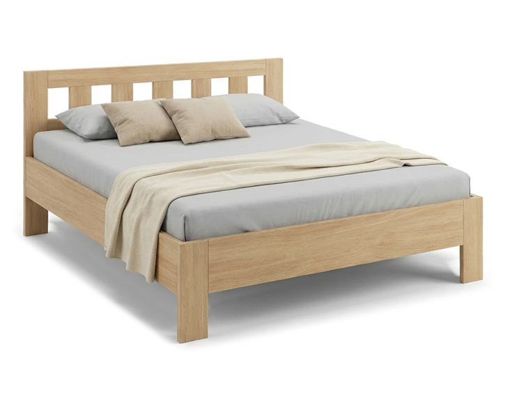 Manželská postel z lamina MALAGA Manželská postel z lamina MALAGA