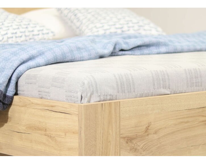 Manželská postel z lamina MALAGA Manželská postel z lamina MALAGA