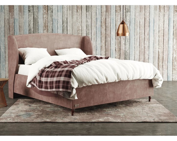 Luxusní čalouněná postel Enif, s úložným prostorem Luxusní čalouněná postel Enif, s úložným prostorem