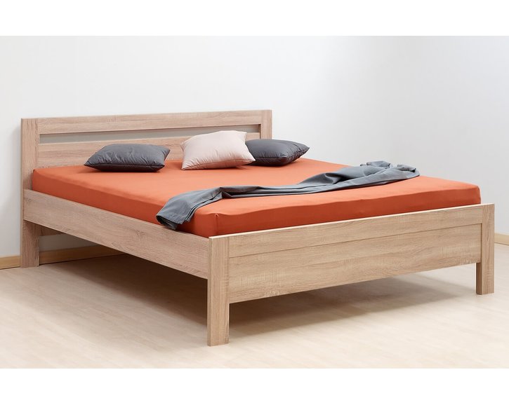 Manželská postel dvoulůžko KARLO, lamino, 160x200, 180x200 cm Manželská postel dvoulůžko KARLO, lamino, 160x200, 180x200 cm