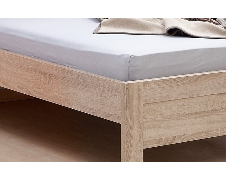 Manželská postel dvoulůžko KARLO, lamino, 160x200, 180x200 cm Manželská postel dvoulůžko KARLO, lamino, 160x200, 180x200 cm