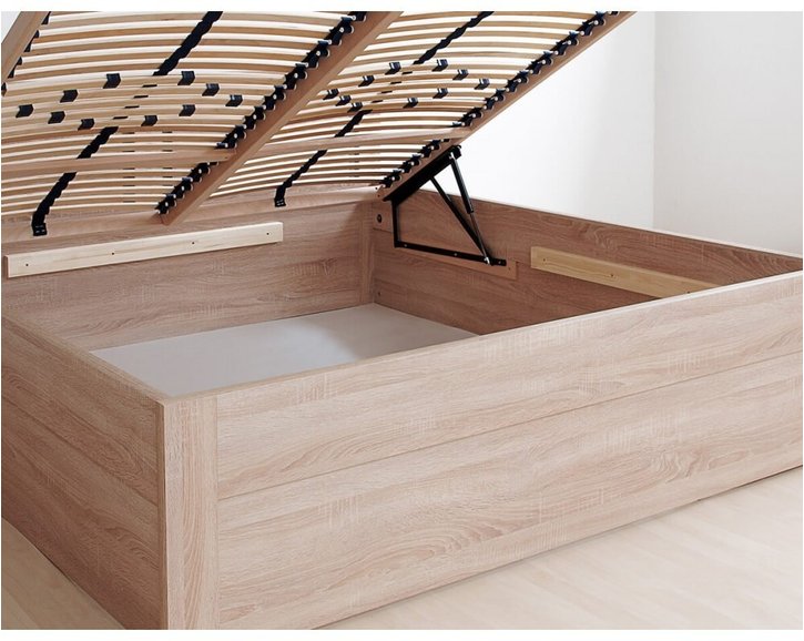 Postel s úložným prostorem MARIKA, lamino, 160x200, 180x200 cm, čelní výklop Postel s úložným prostorem MARIKA, lamino, 160x200, 180x200 cm, čelní výklop