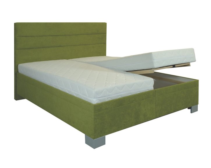 Zvýšená čalouněná postel s úložným prostorem Diana Zvýšená čalouněná postel s úložným prostorem Diana