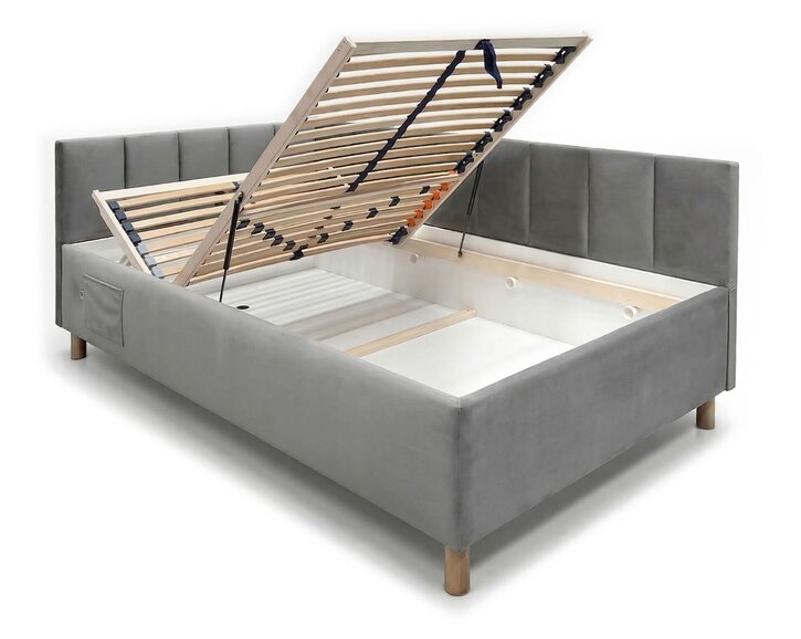 Vyklápěcí rošt v ceně, nosnost až 120 Kg, USB nabíječka (C, A), velký úložný prostor Vyklápěcí rošt v ceně, nosnost až 120 Kg, USB nabíječka (C, A), velký úložný prostor