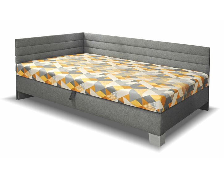 Čalouněná postel s úložným prostorem Elite, 110x200cm Čalouněná postel s úložným prostorem Elite, 110x200cm