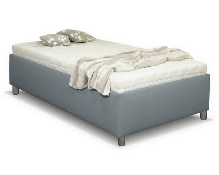 Zvýšená válenda s úložným prostorem Roneta, 120x200, šedá Zvýšená válenda s úložným prostorem Roneta, 120x200, šedá