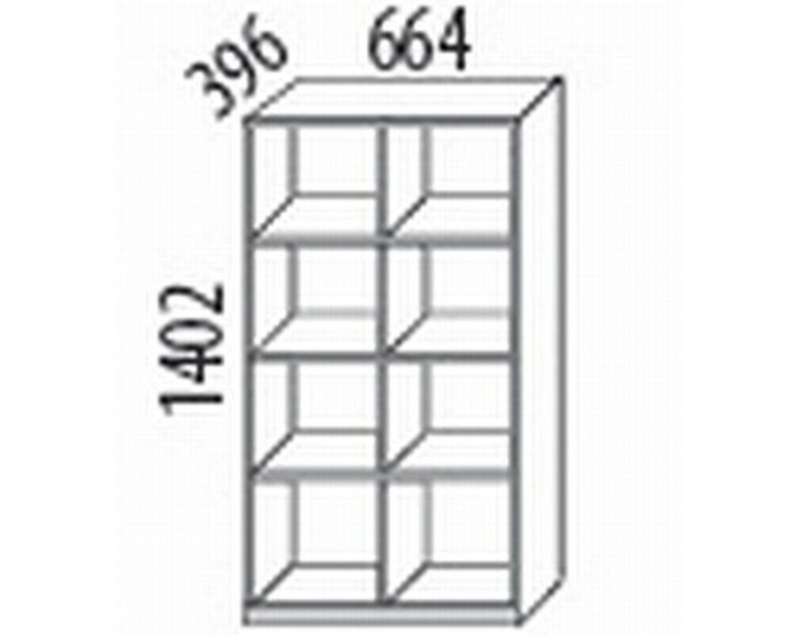 Regál D620,smrk Regál D620,smrk