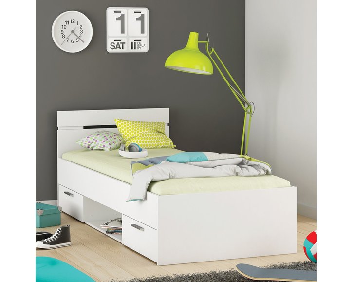 Zvýšená  postel s úložným prostorem Michigan 90x200, lamino Zvýšená  postel s úložným prostorem Michigan 90x200, lamino