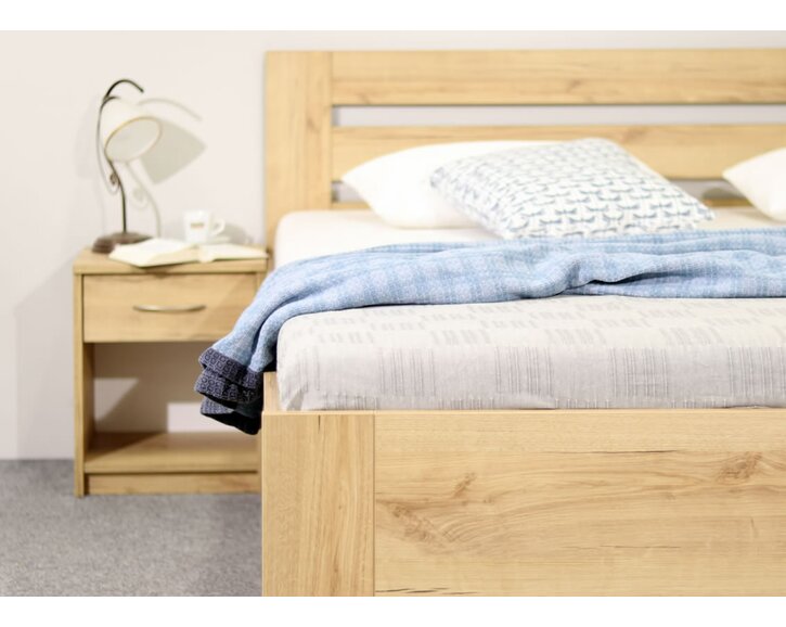 Postel dvoulůžko Bereta - detail Postel dvoulůžko Bereta - detail