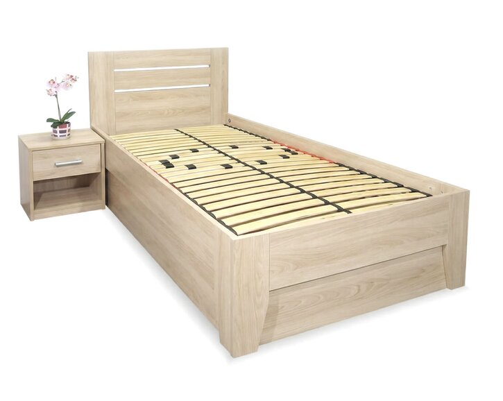 Zvýšená postel s úložným prostorem CANARIA, 120x200 Zvýšená postel s úložným prostorem CANARIA, 120x200